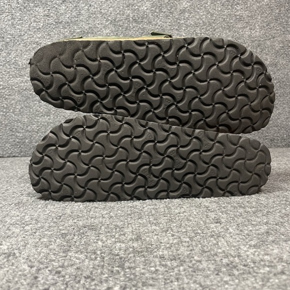 BirkenstockWomen's Buckley Suede Leather Clogs Green Slip On EU 41 Comfort Shoe - Picture 8 of 9